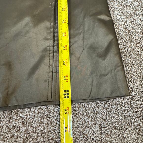 VTG Colebrook & Co Large Chic Faux Fur Collar Removable Vinyl Retro Lined Jacket - Picture 12 of 16